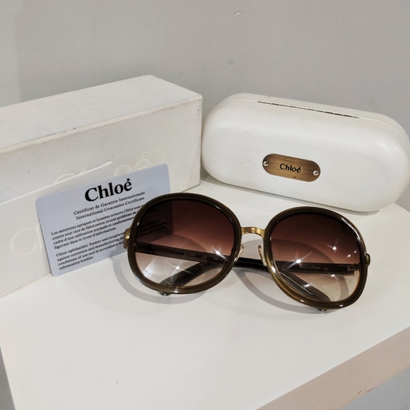Chloe Oversized Sunglasses - Picture 2 of 4